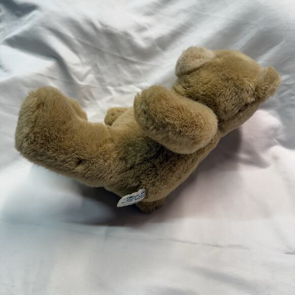 Vintage Build-A-Bear Classic Brown Teddy Bear Plush 15” Blue Paw Tag - Picture 8 of 8